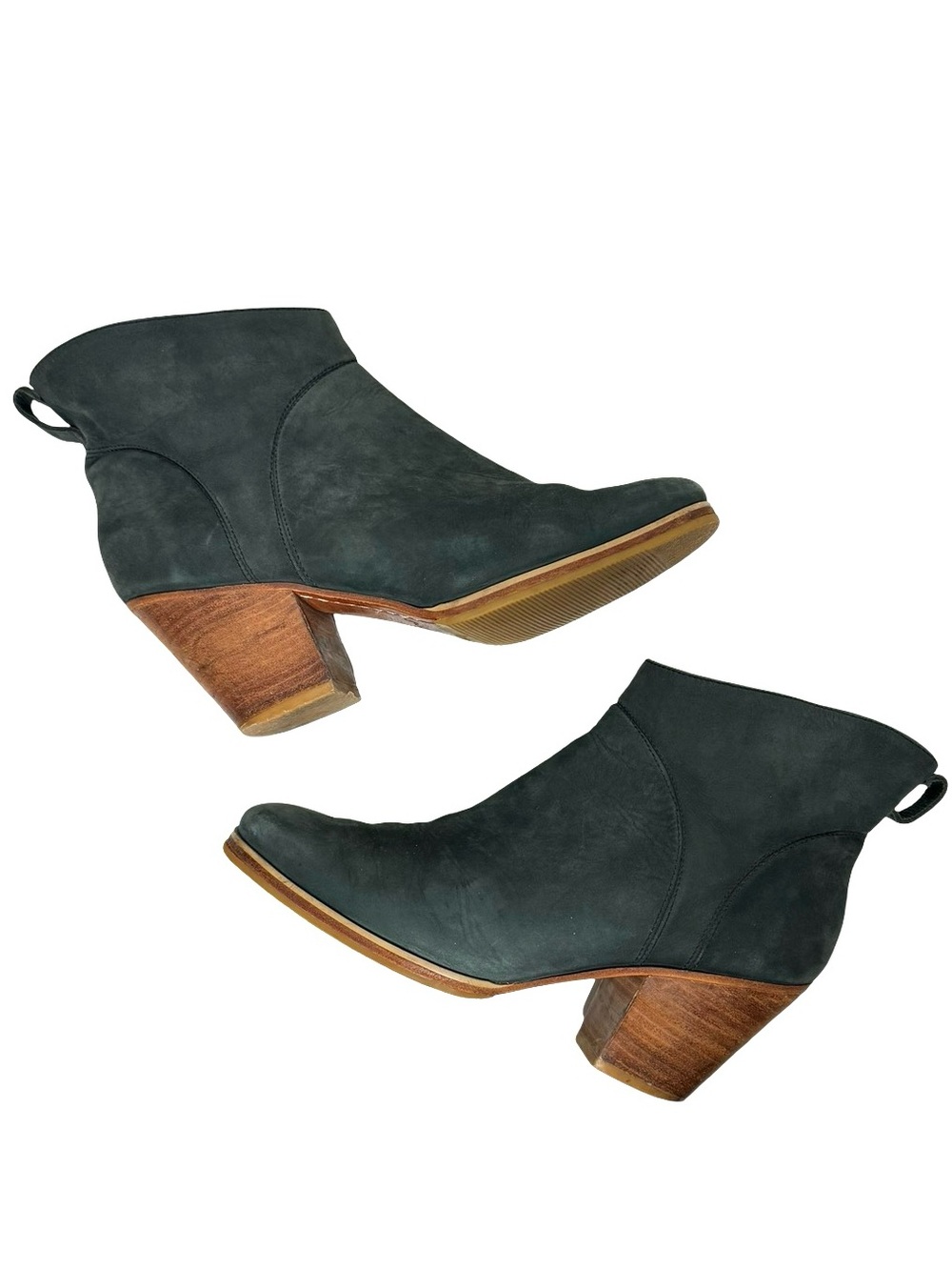 Rachel Comey | Blue Nubuck Leather Penpal Ankle Boots 9